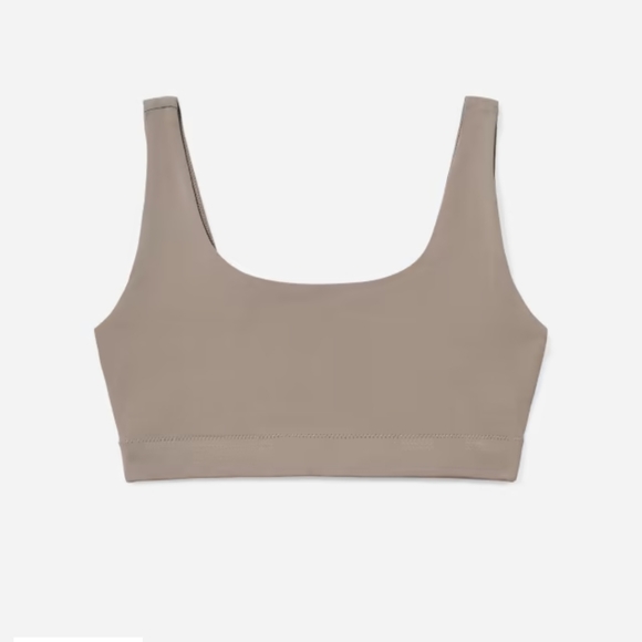 NWT Everlane The Tank Bra in Burnt Sugar - Picture 1 of 3